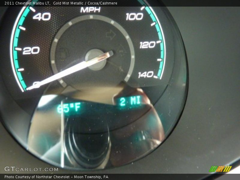 Gold Mist Metallic / Cocoa/Cashmere 2011 Chevrolet Malibu LT