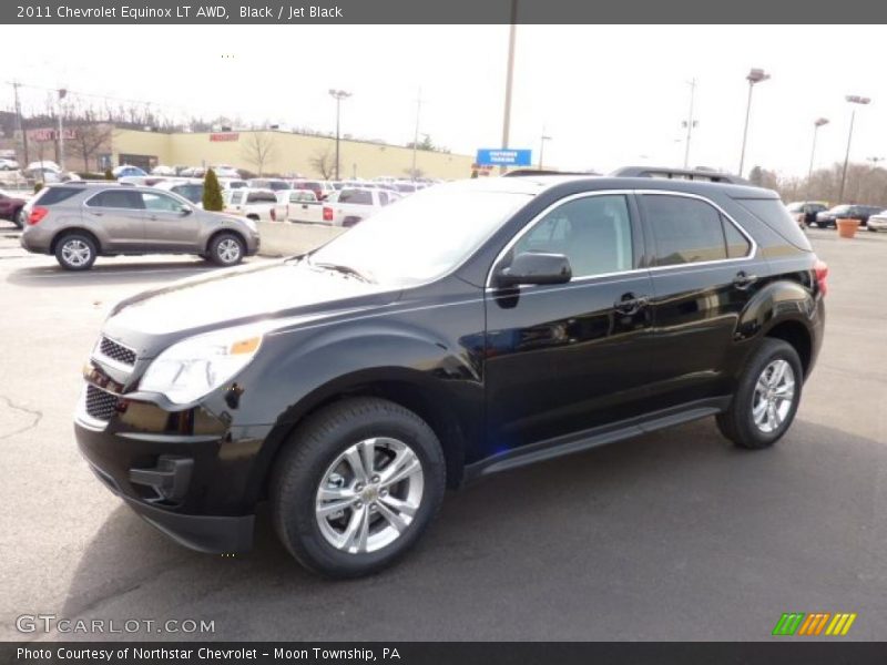Black / Jet Black 2011 Chevrolet Equinox LT AWD