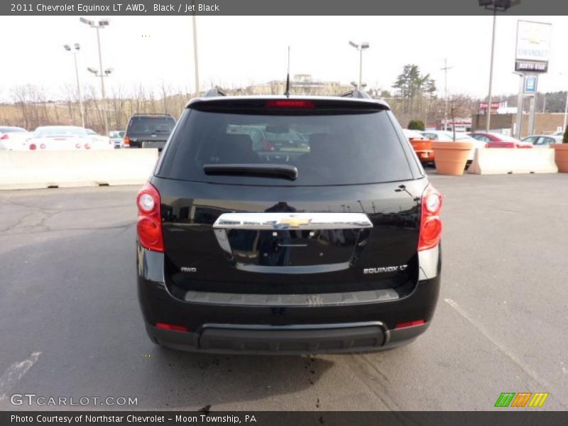 Black / Jet Black 2011 Chevrolet Equinox LT AWD