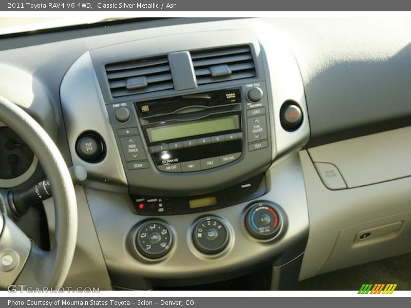 Controls of 2011 RAV4 V6 4WD