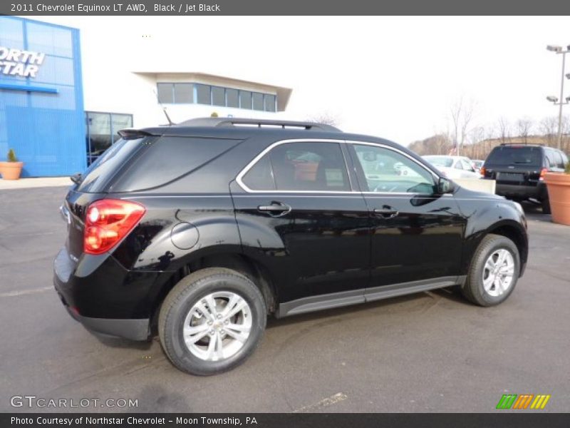Black / Jet Black 2011 Chevrolet Equinox LT AWD