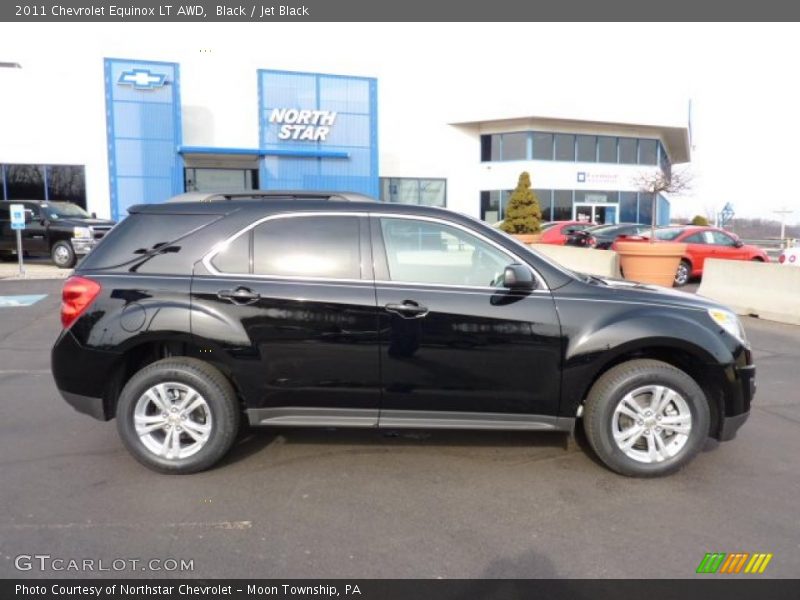 Black / Jet Black 2011 Chevrolet Equinox LT AWD