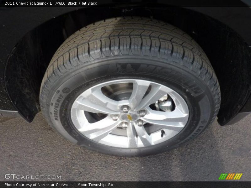 Black / Jet Black 2011 Chevrolet Equinox LT AWD