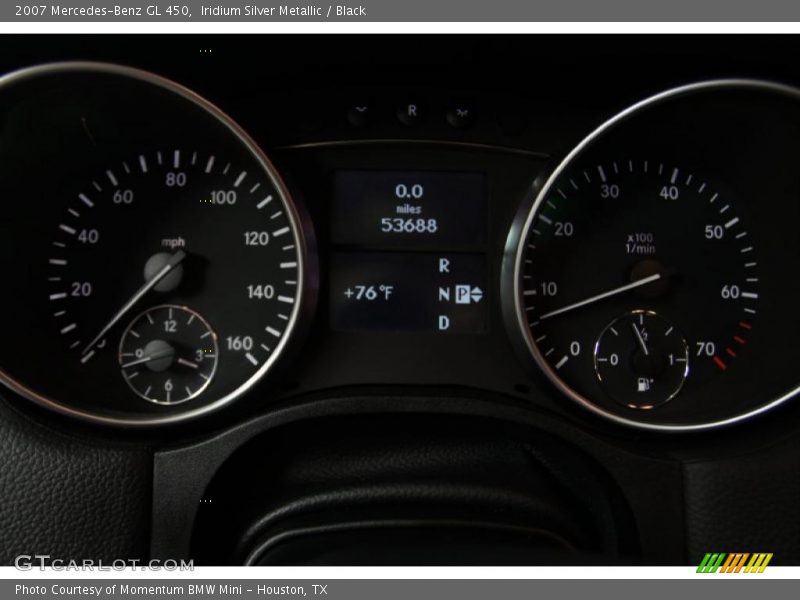 Iridium Silver Metallic / Black 2007 Mercedes-Benz GL 450