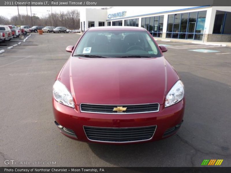 Red Jewel Tintcoat / Ebony 2011 Chevrolet Impala LT