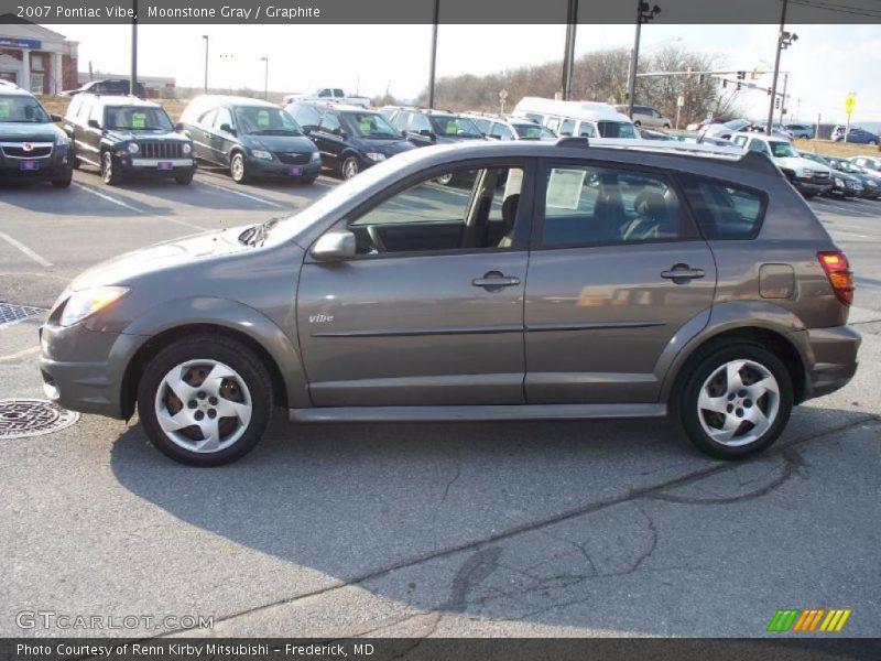 Moonstone Gray / Graphite 2007 Pontiac Vibe
