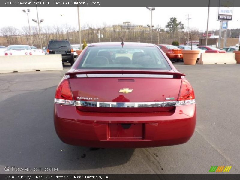 Red Jewel Tintcoat / Ebony 2011 Chevrolet Impala LT