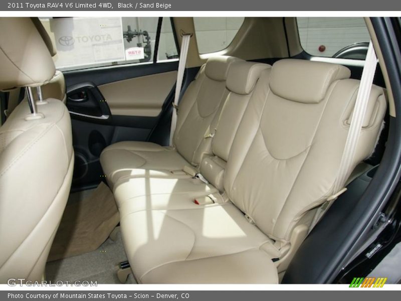 Black / Sand Beige 2011 Toyota RAV4 V6 Limited 4WD