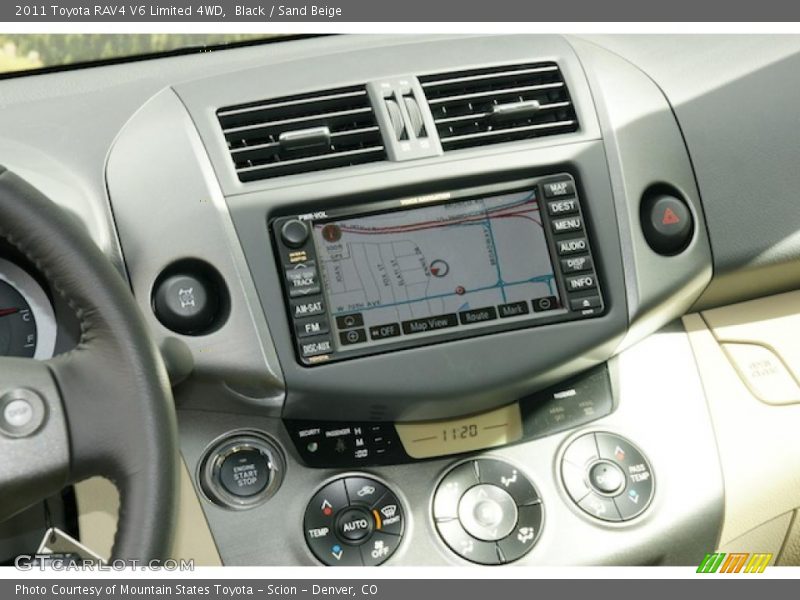 Black / Sand Beige 2011 Toyota RAV4 V6 Limited 4WD