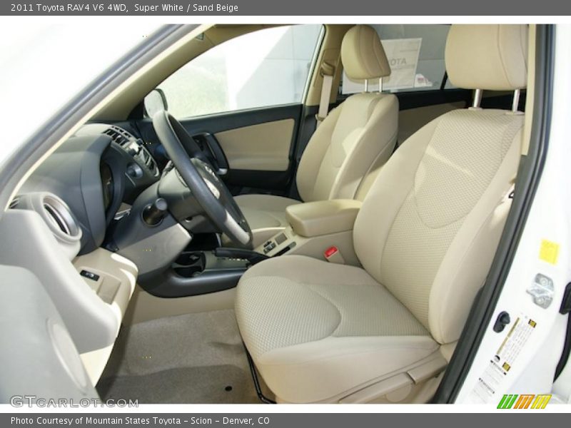  2011 RAV4 V6 4WD Sand Beige Interior