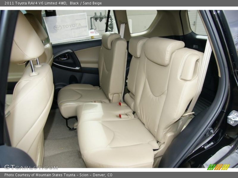Black / Sand Beige 2011 Toyota RAV4 V6 Limited 4WD