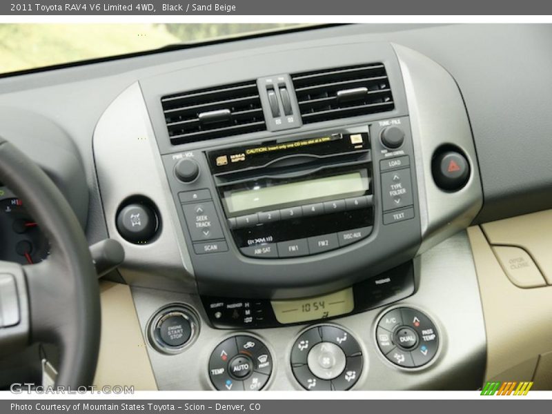 Black / Sand Beige 2011 Toyota RAV4 V6 Limited 4WD