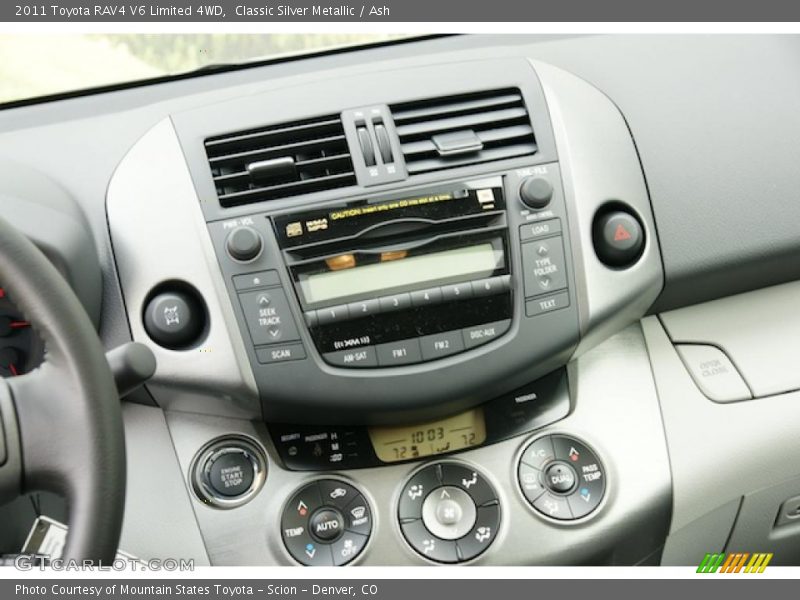 Controls of 2011 RAV4 V6 Limited 4WD