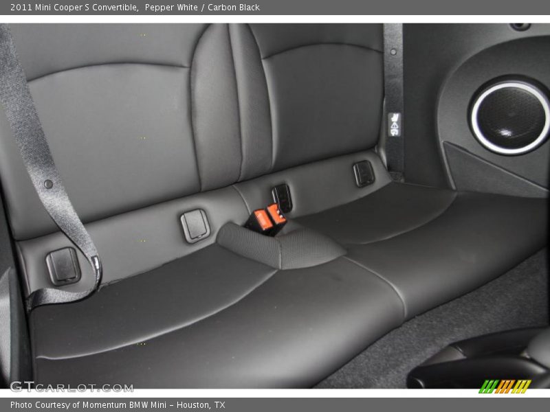 Pepper White / Carbon Black 2011 Mini Cooper S Convertible