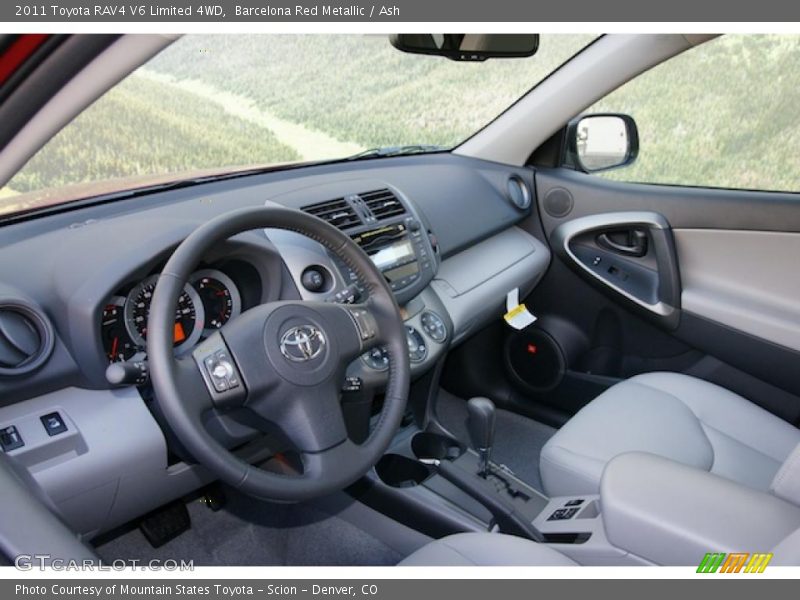  2011 RAV4 V6 Limited 4WD Ash Interior