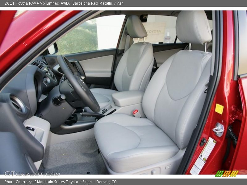  2011 RAV4 V6 Limited 4WD Ash Interior
