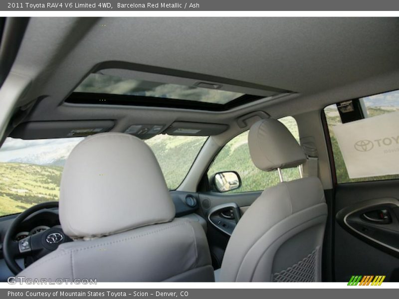 Barcelona Red Metallic / Ash 2011 Toyota RAV4 V6 Limited 4WD