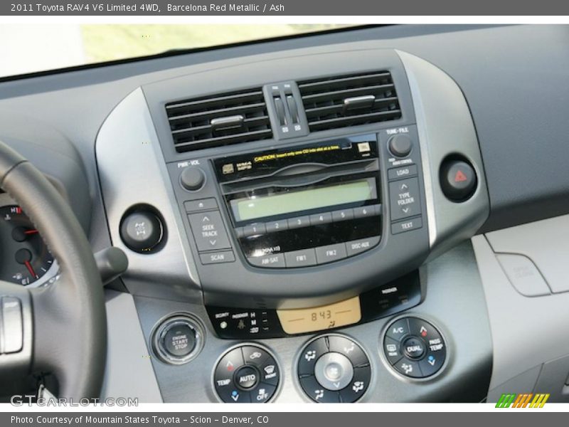 Controls of 2011 RAV4 V6 Limited 4WD