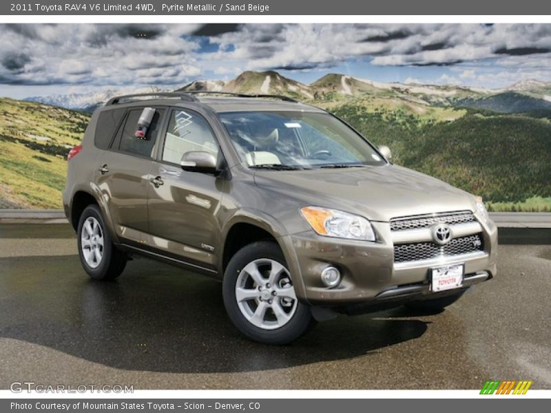 Pyrite Metallic / Sand Beige 2011 Toyota RAV4 V6 Limited 4WD