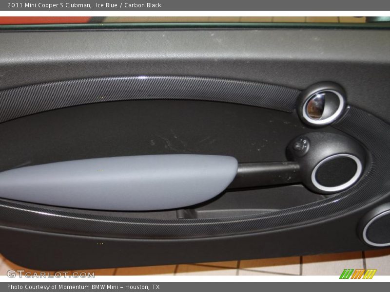 Ice Blue / Carbon Black 2011 Mini Cooper S Clubman