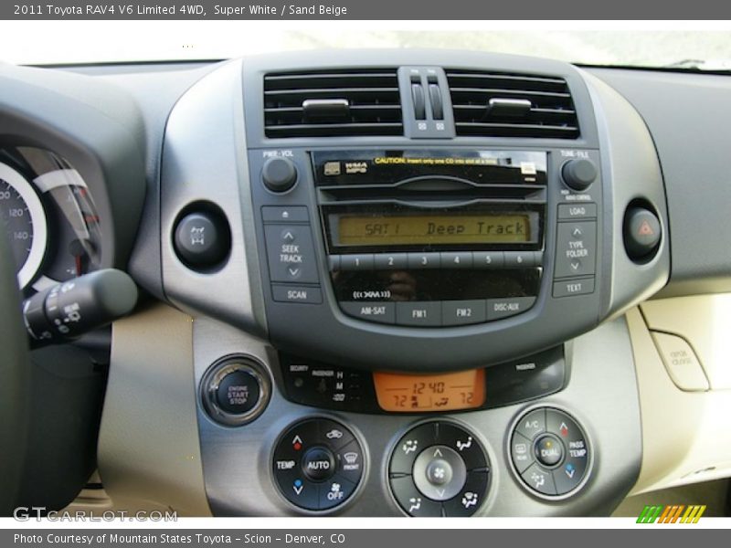 Super White / Sand Beige 2011 Toyota RAV4 V6 Limited 4WD