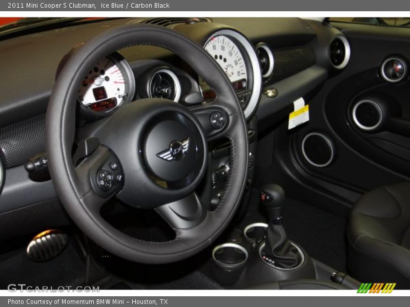 Ice Blue / Carbon Black 2011 Mini Cooper S Clubman