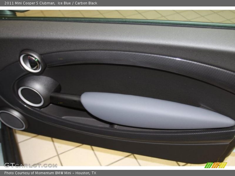 Ice Blue / Carbon Black 2011 Mini Cooper S Clubman