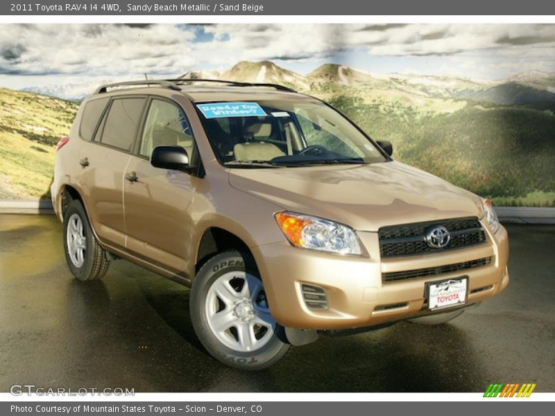 Front 3/4 View of 2011 RAV4 I4 4WD