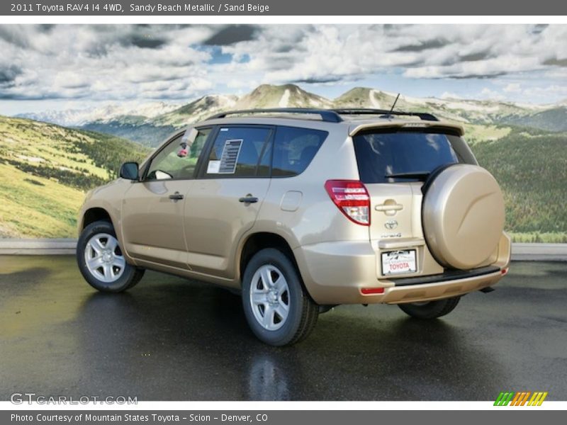  2011 RAV4 I4 4WD Sandy Beach Metallic