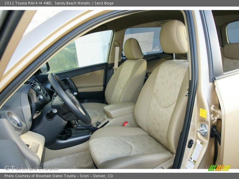  2011 RAV4 I4 4WD Sand Beige Interior