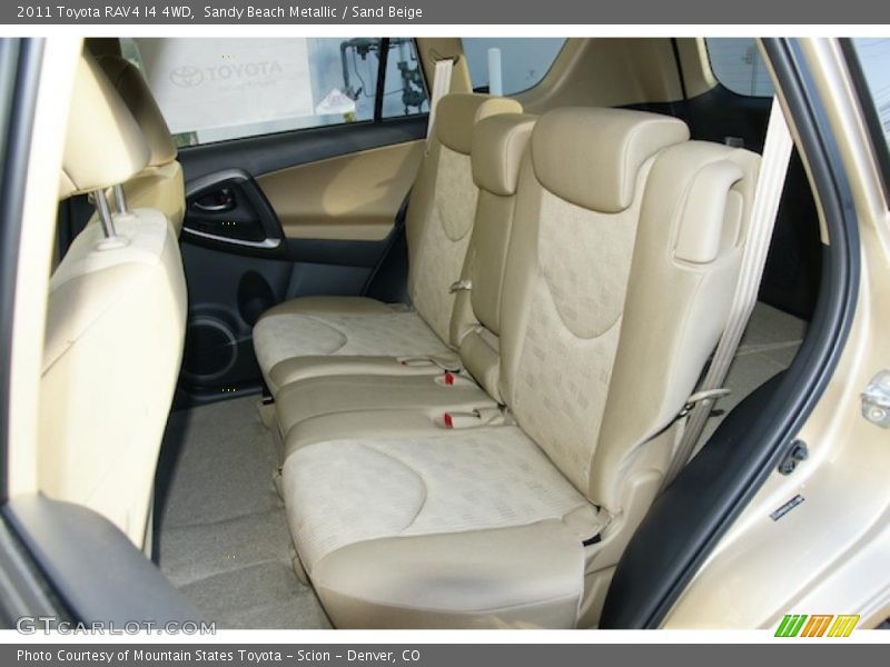  2011 RAV4 I4 4WD Sand Beige Interior