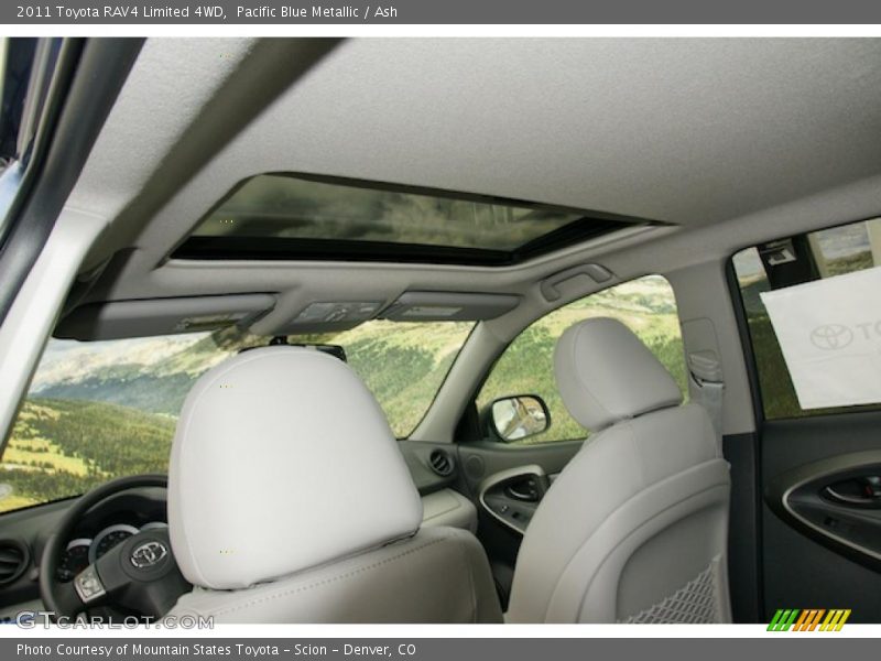 Pacific Blue Metallic / Ash 2011 Toyota RAV4 Limited 4WD