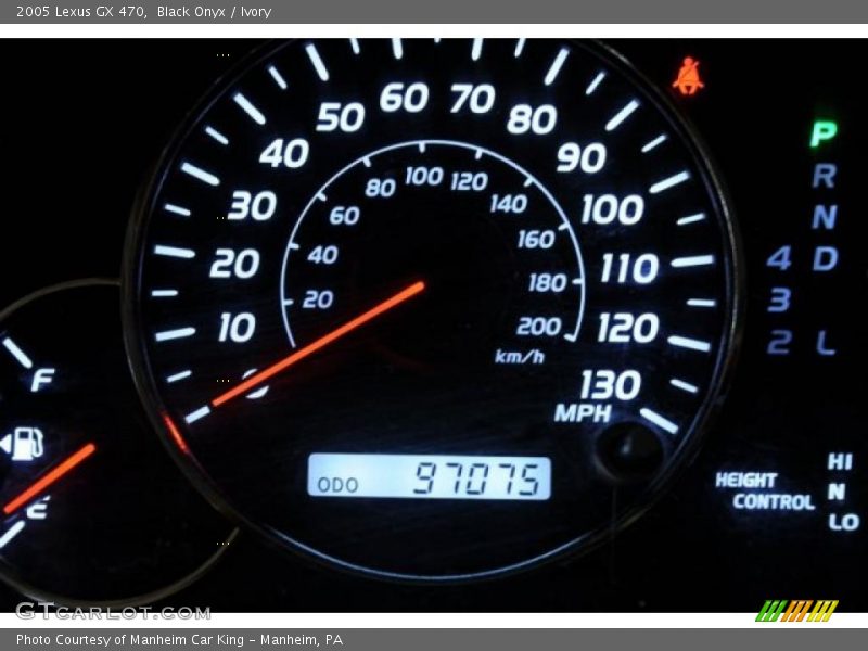 Black Onyx / Ivory 2005 Lexus GX 470