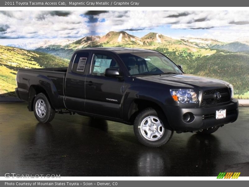 Magnetic Gray Metallic / Graphite Gray 2011 Toyota Tacoma Access Cab