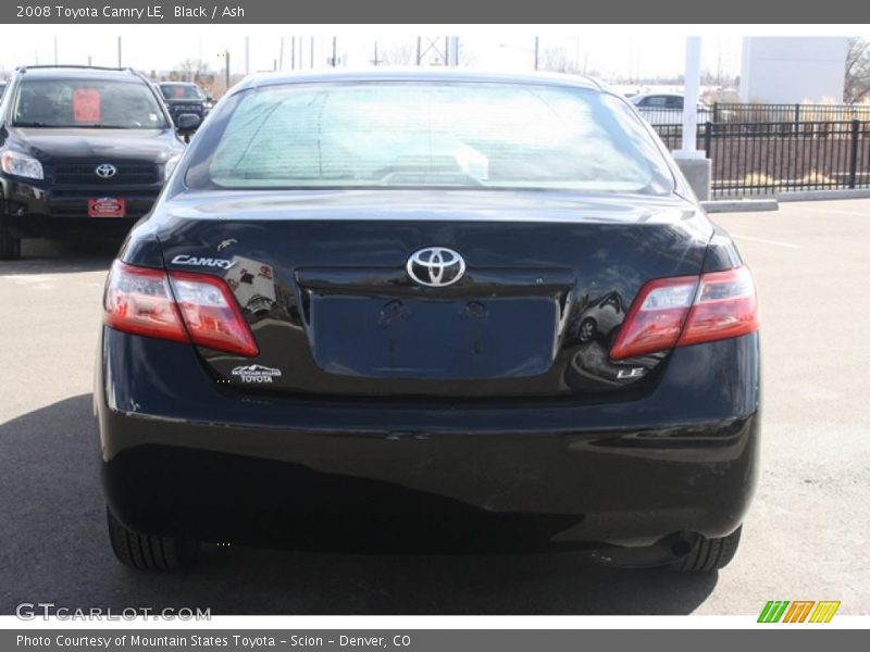 Black / Ash 2008 Toyota Camry LE
