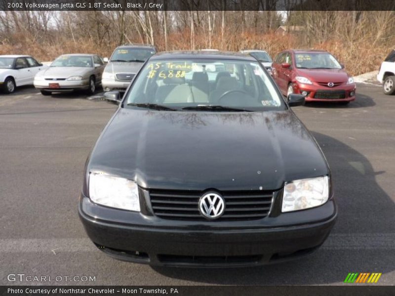 Black / Grey 2002 Volkswagen Jetta GLS 1.8T Sedan