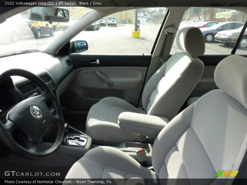 Black / Grey 2002 Volkswagen Jetta GLS 1.8T Sedan