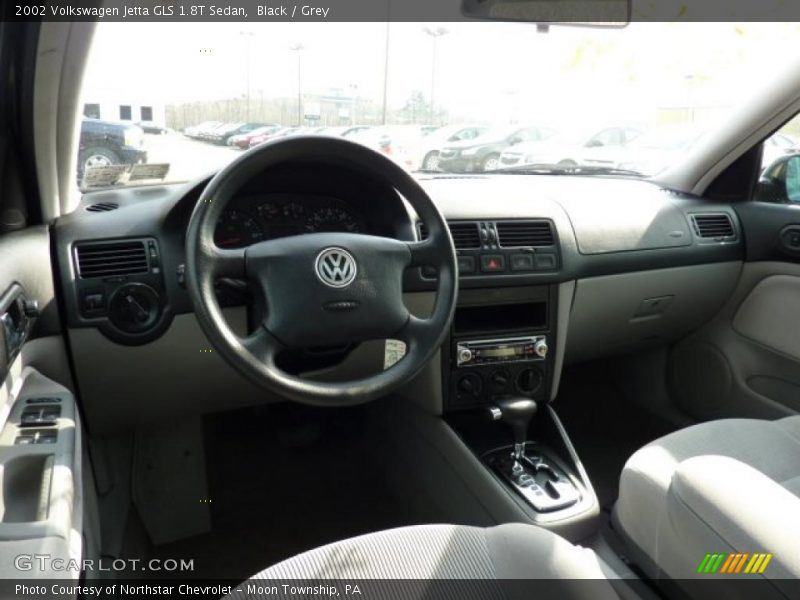 Black / Grey 2002 Volkswagen Jetta GLS 1.8T Sedan