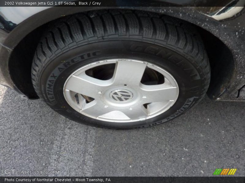 Black / Grey 2002 Volkswagen Jetta GLS 1.8T Sedan