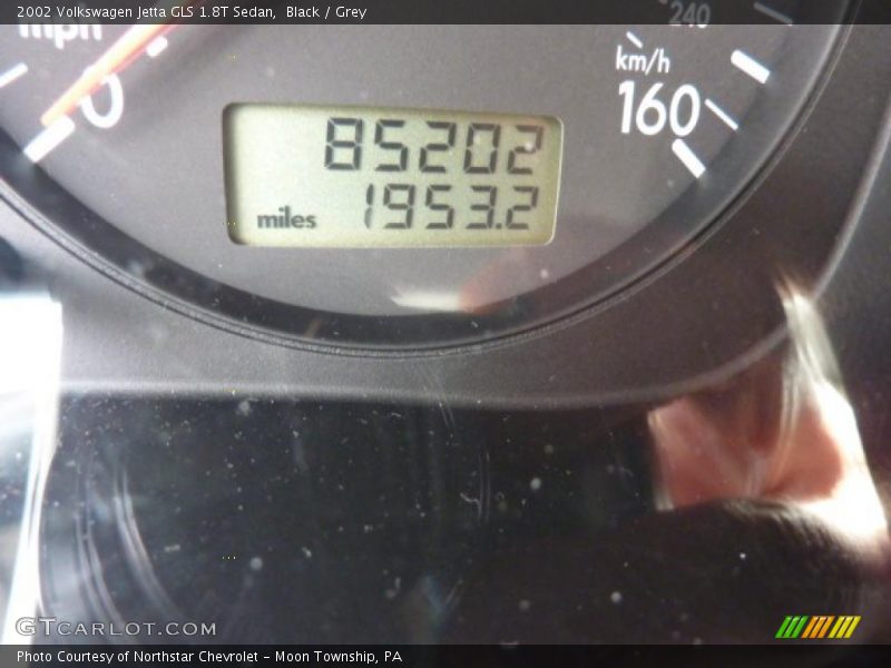 Black / Grey 2002 Volkswagen Jetta GLS 1.8T Sedan