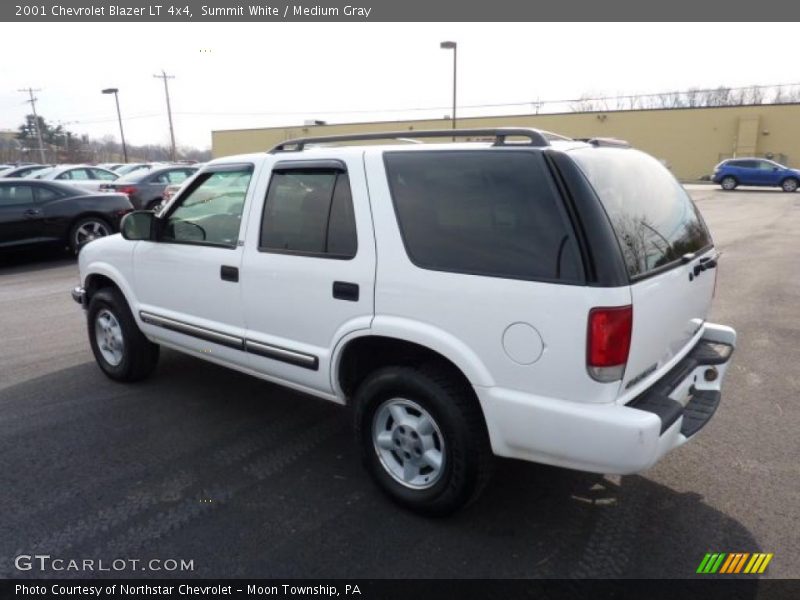 Summit White / Medium Gray 2001 Chevrolet Blazer LT 4x4