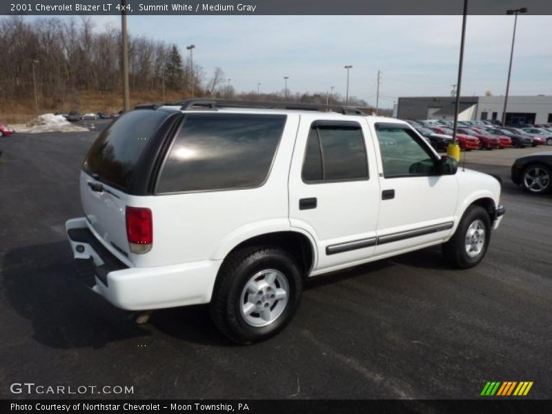 Summit White / Medium Gray 2001 Chevrolet Blazer LT 4x4