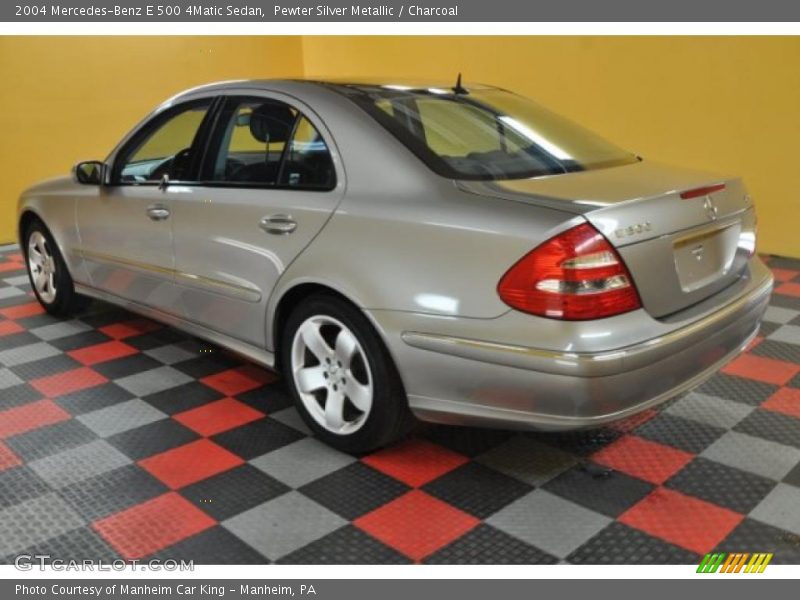 Pewter Silver Metallic / Charcoal 2004 Mercedes-Benz E 500 4Matic Sedan