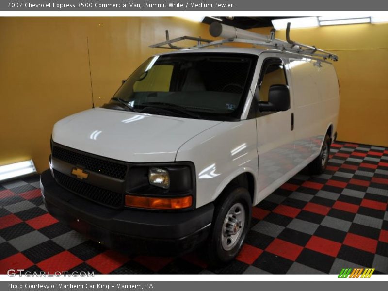 Summit White / Medium Pewter 2007 Chevrolet Express 3500 Commercial Van