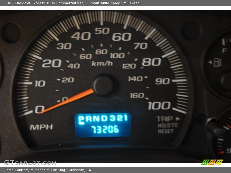 Summit White / Medium Pewter 2007 Chevrolet Express 3500 Commercial Van