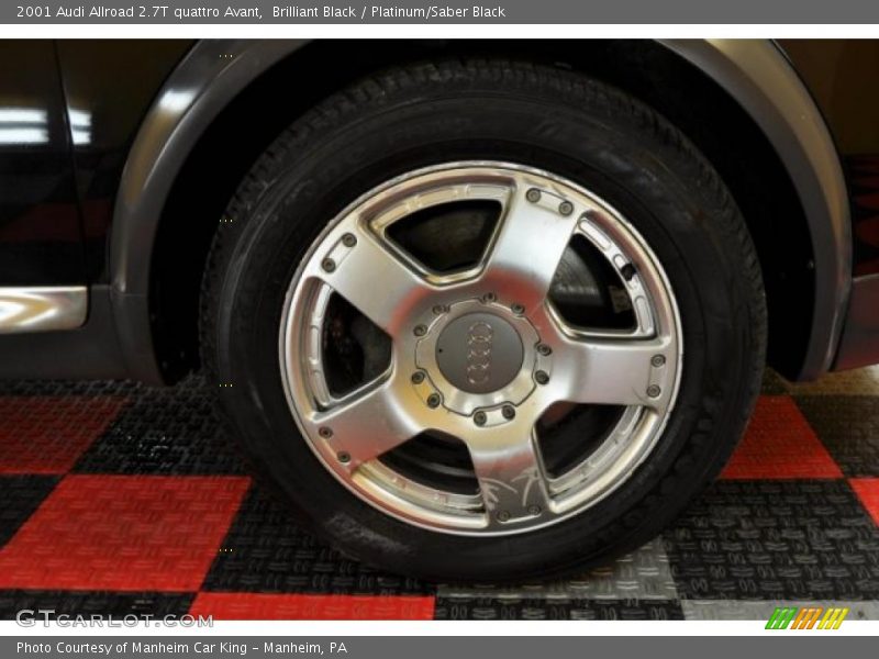 Brilliant Black / Platinum/Saber Black 2001 Audi Allroad 2.7T quattro Avant