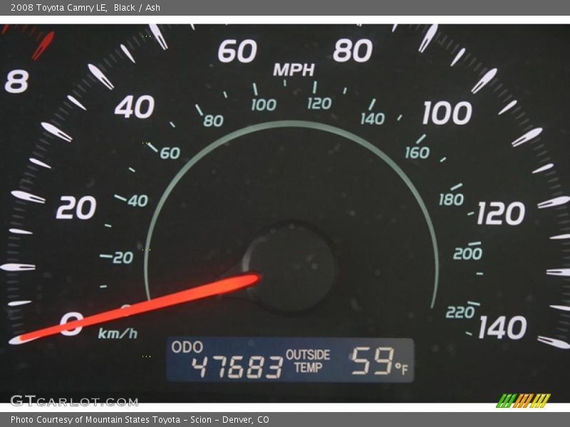 Black / Ash 2008 Toyota Camry LE