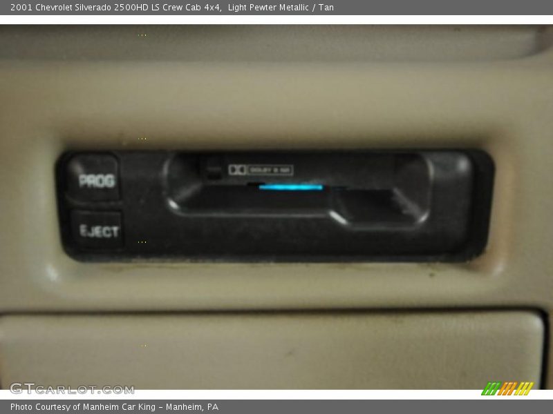 Light Pewter Metallic / Tan 2001 Chevrolet Silverado 2500HD LS Crew Cab 4x4