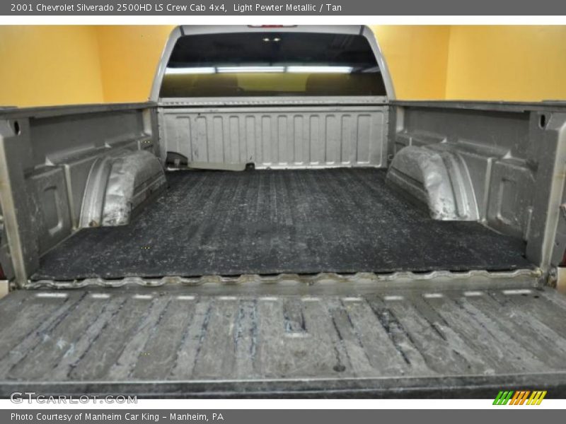 Light Pewter Metallic / Tan 2001 Chevrolet Silverado 2500HD LS Crew Cab 4x4