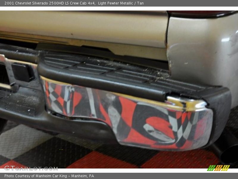 Light Pewter Metallic / Tan 2001 Chevrolet Silverado 2500HD LS Crew Cab 4x4
